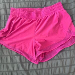 Athleta Bright Pink Women's Athletic Shorts